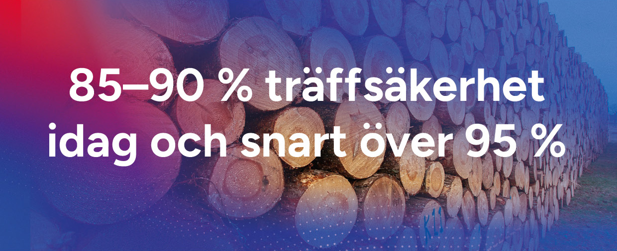 80-90% träffsäkerhet idag och snart över 95%