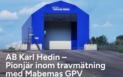 AB Karl Hedin – Pionjär inom travmätning med Mabemas GPV