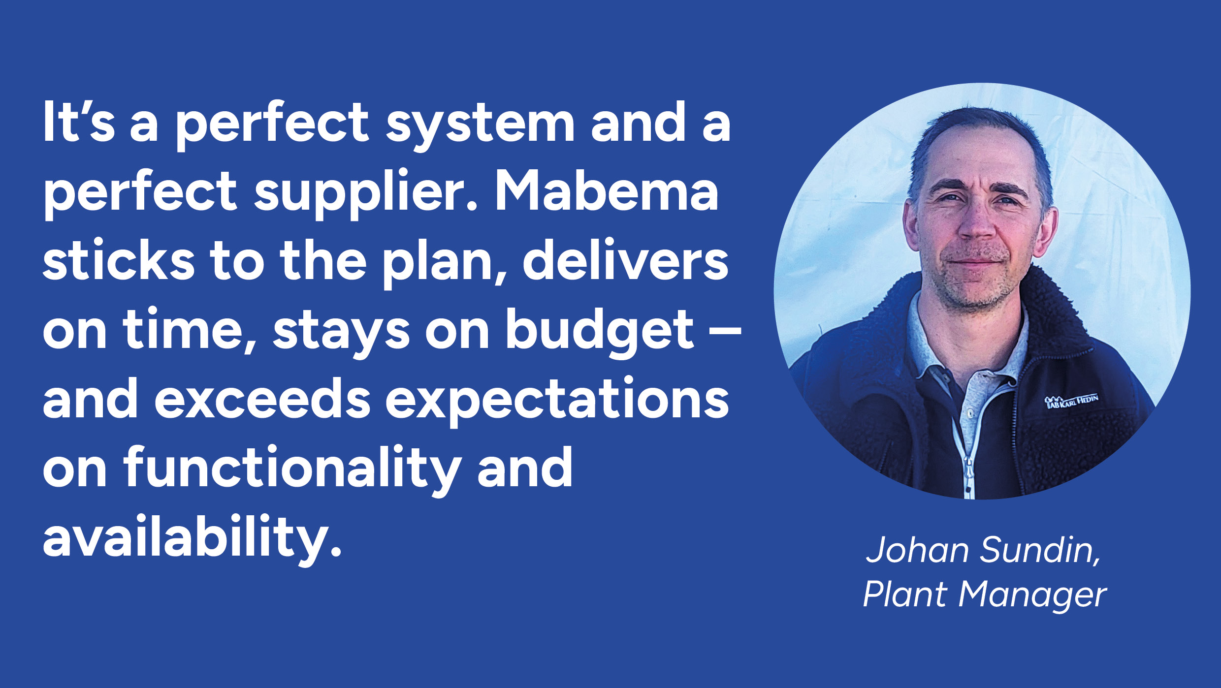 Samarbetet med Mabema